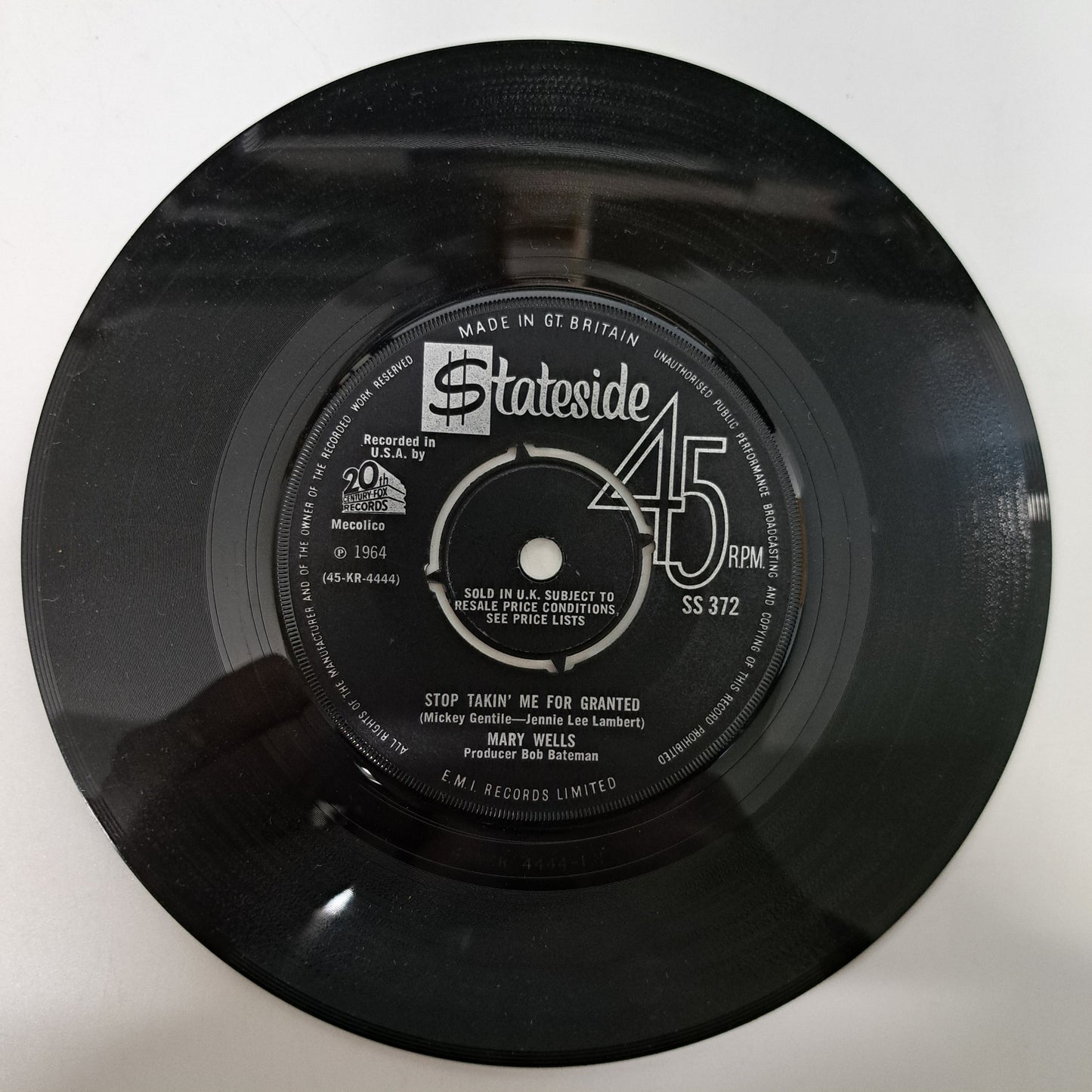 Mary Wells - Ain't It The Truth (Vinyl 7" Single) EX+