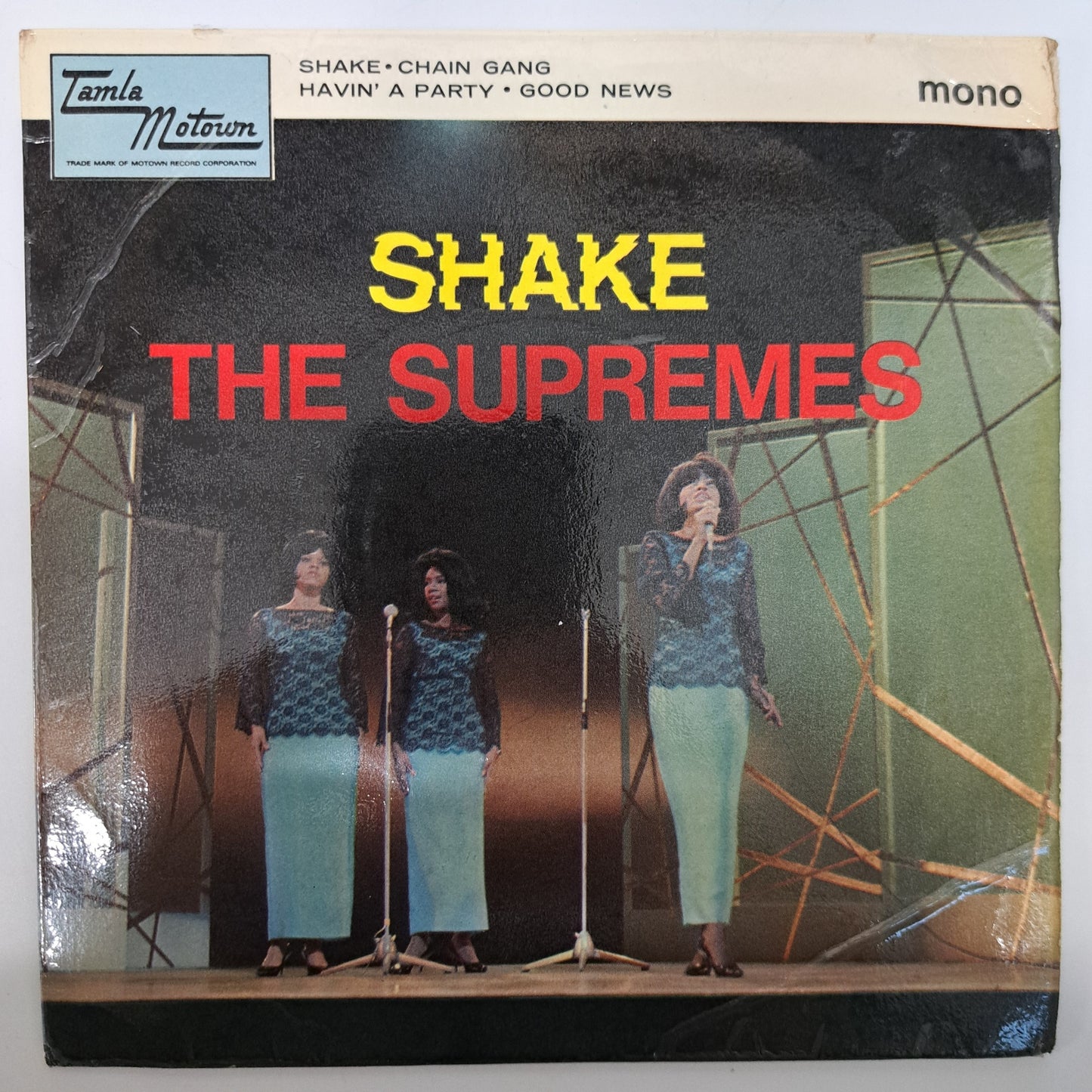 Supremes - Shake (Vinyl 7" EP UK 1966 Motown) VG/EX