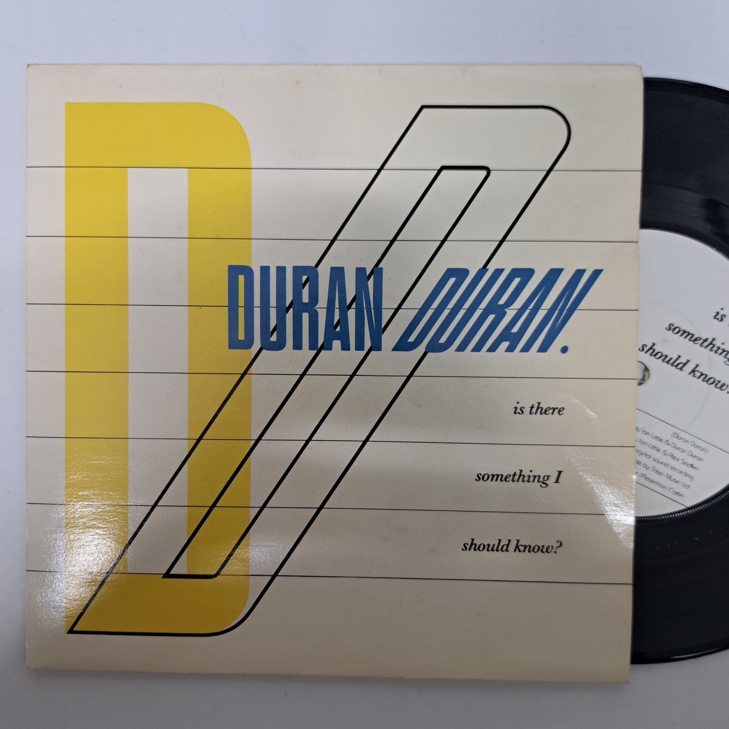Duran Duran - Is There Something I Should Know (Vinyl 7" Single) EX/EX