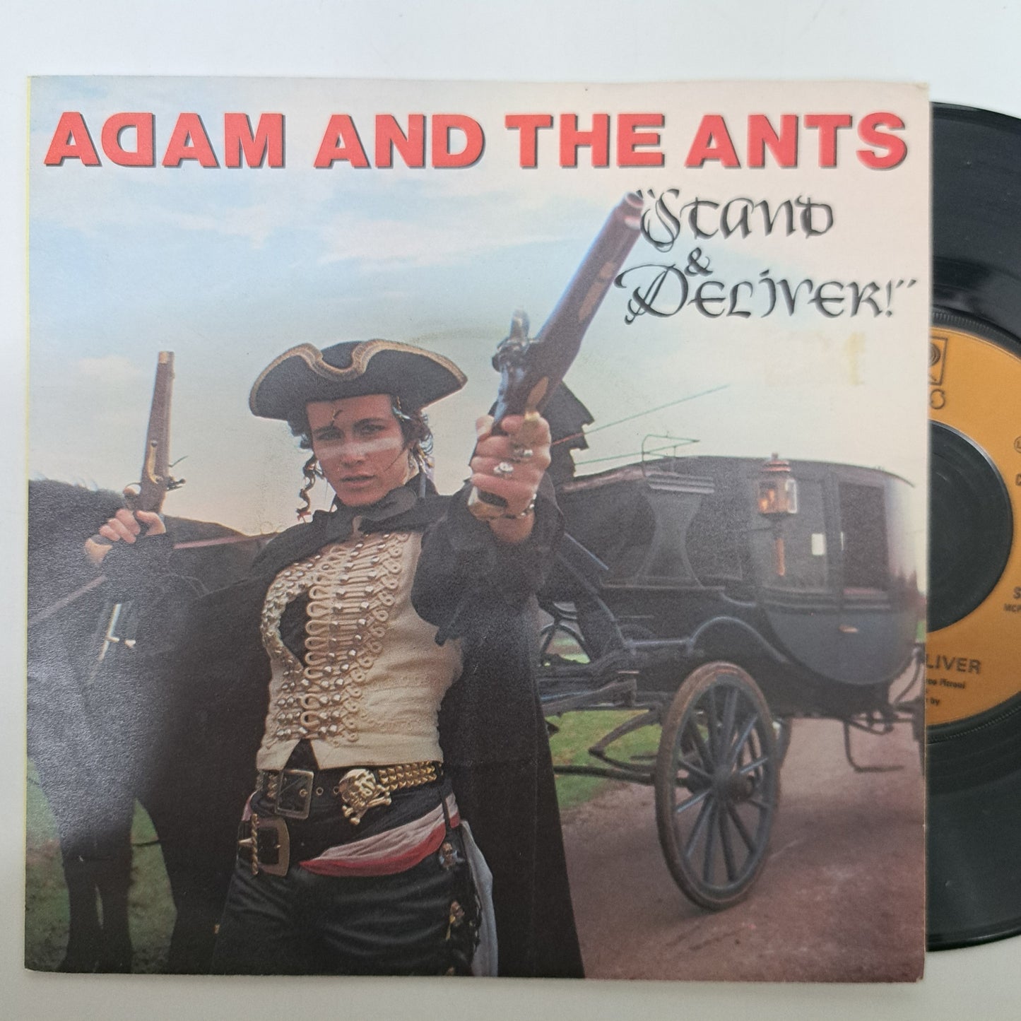 Adam and the Ants - Stand & Deliver (Vinyl 7" Single) EX/EX
