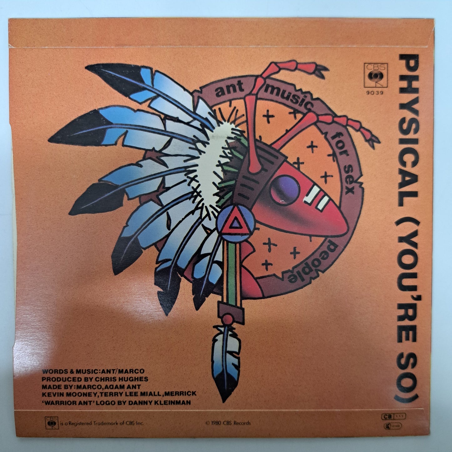 Adam and the Ants - Dog Eat Dog (Vinyl 7" Single) EX/NM