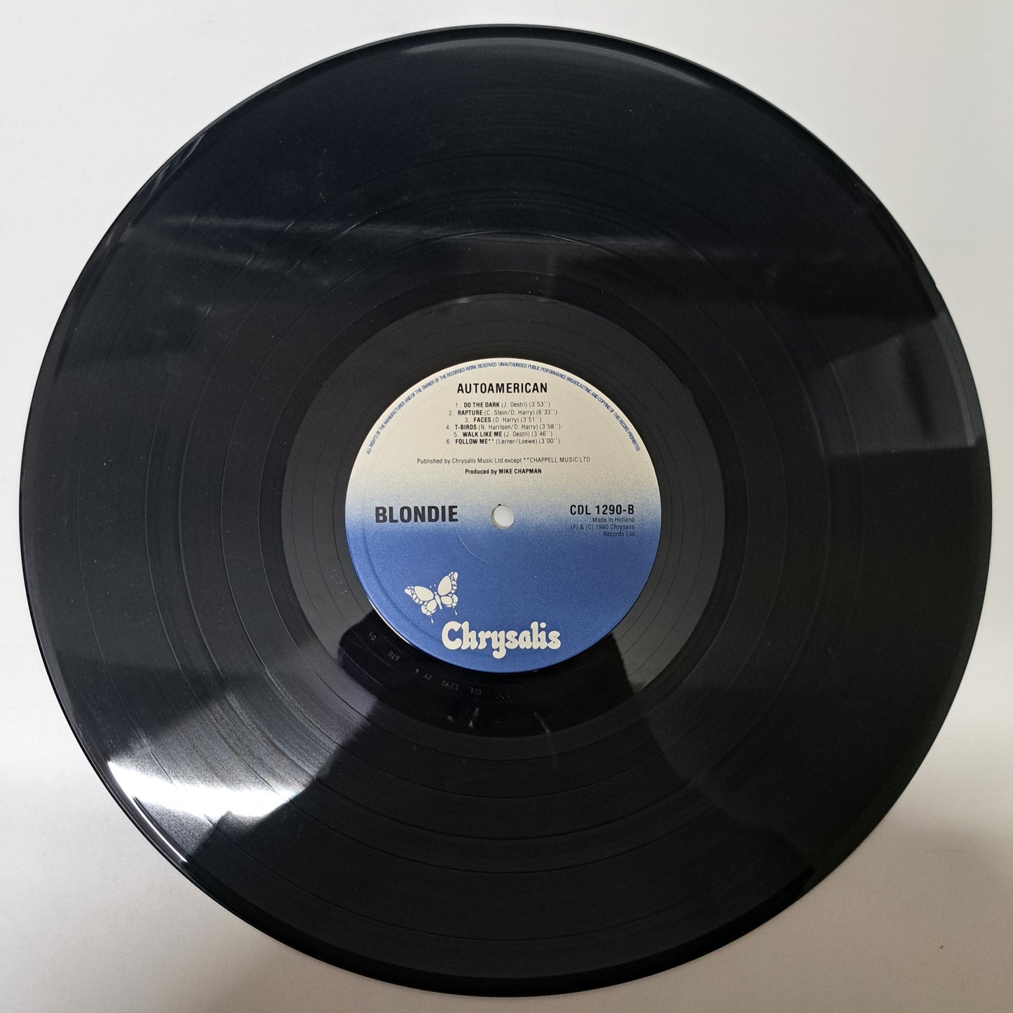 Blondie - Autoamerican (Vinyl LP 1980 UK Inner & Insert) EX/EX