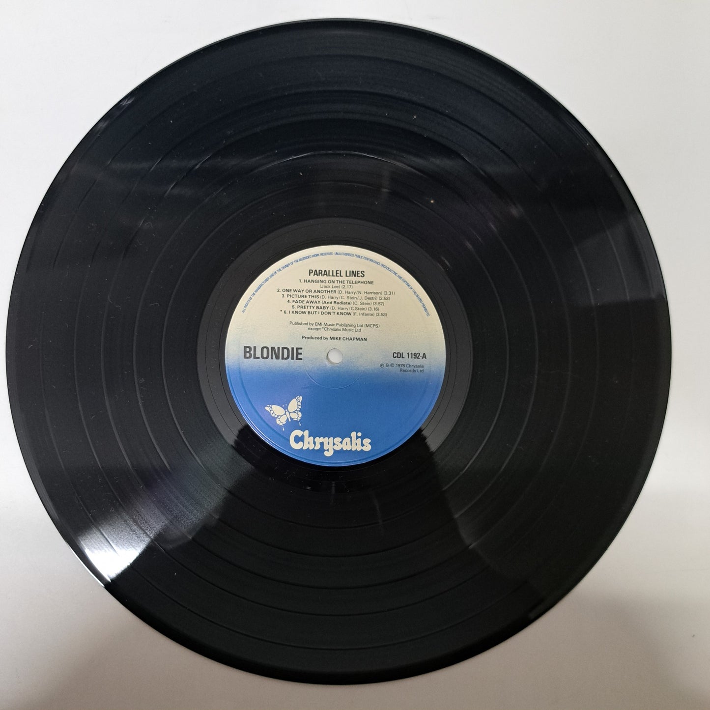 Blondie - Parallel Lines (Vinyl LP 1978 UK 1st Edition) NM/MINT