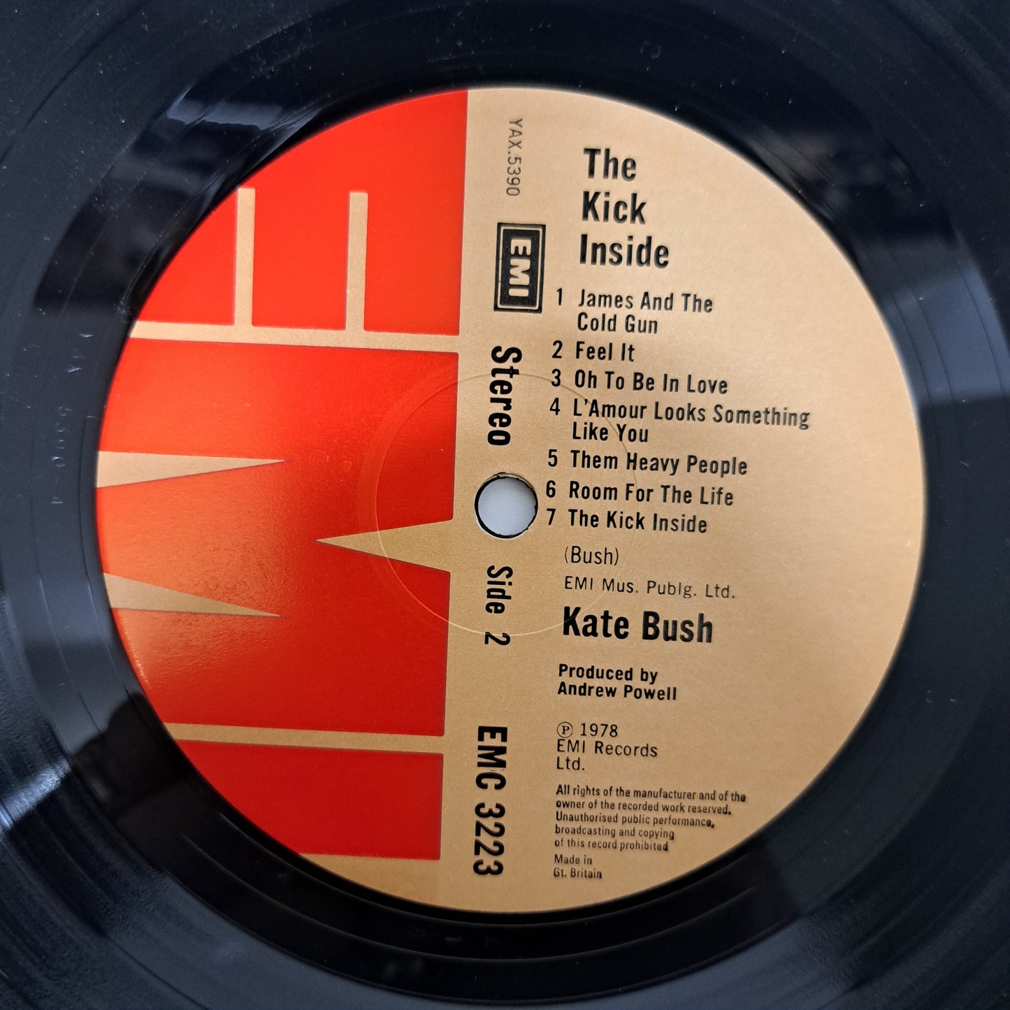 Kate Bush - The Kick Inside (Vinyl LP UK 1978) EX/NM