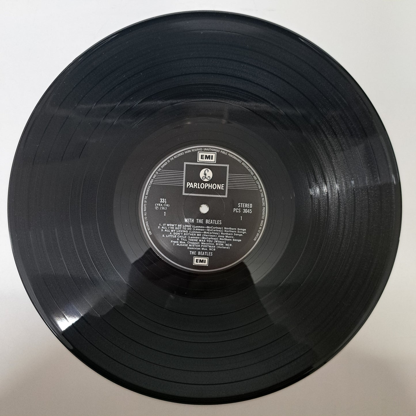 Beatles - With the Beatles (Vinyl LP 1976 UK Issue) EX/EX