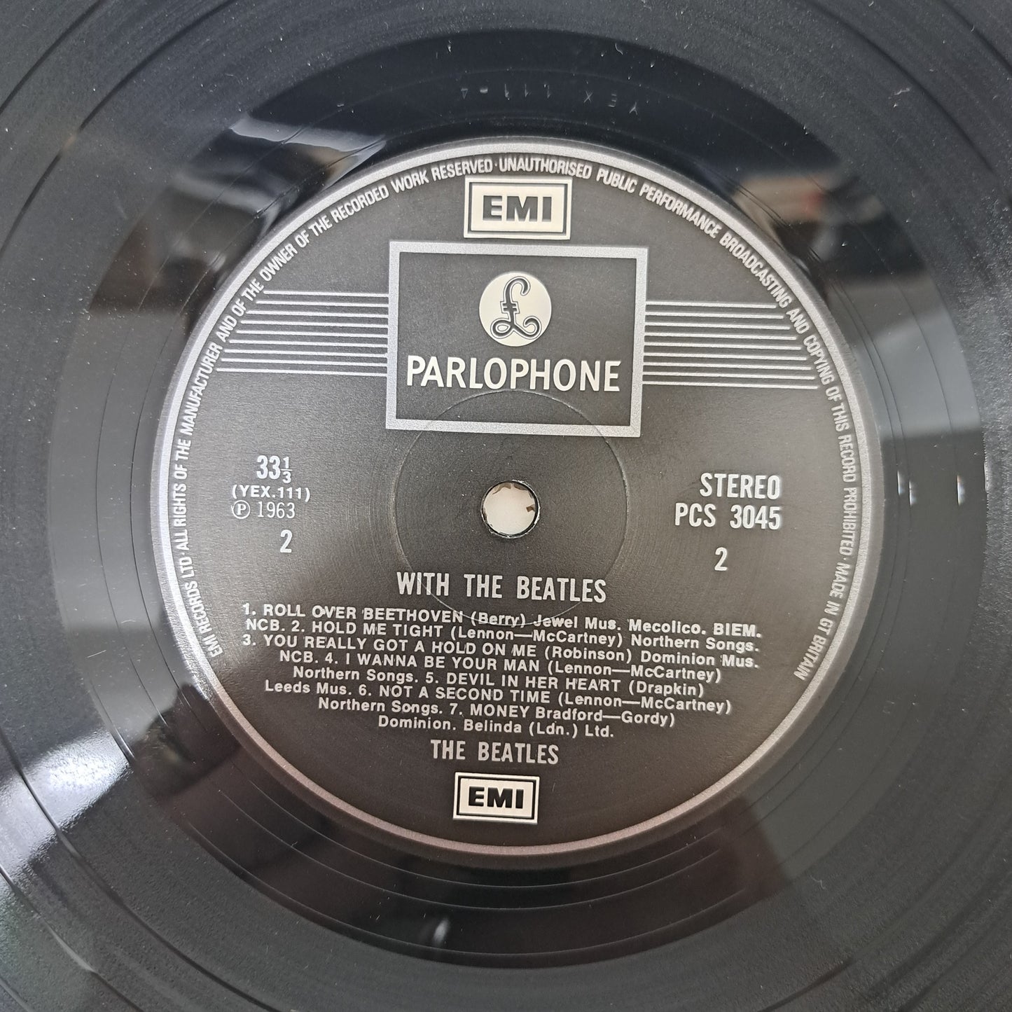 Beatles - With the Beatles (Vinyl LP 1976 UK Issue) EX/EX