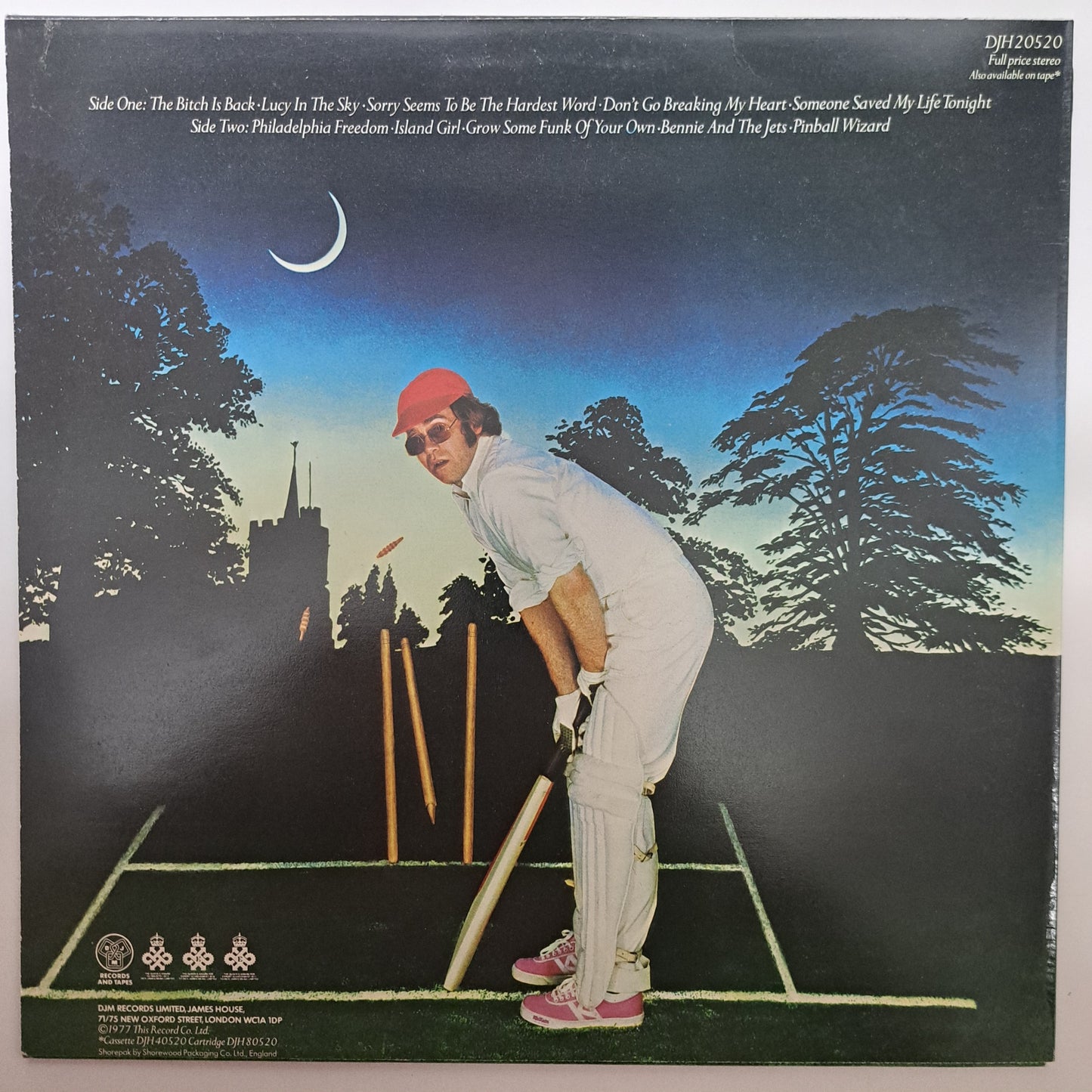 Elton John - Greatest Hits Vol II (Vinyl LP 1977 UK Complete) EX/EX