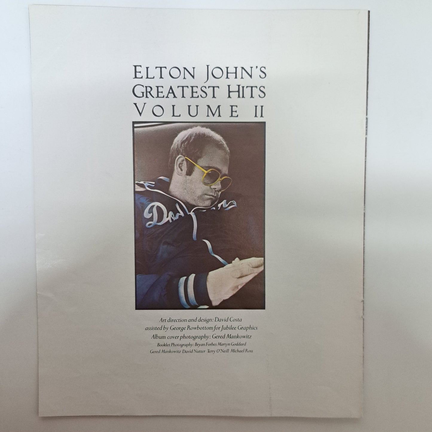 Elton John - Greatest Hits Vol II (Vinyl LP 1977 UK Complete) EX/EX