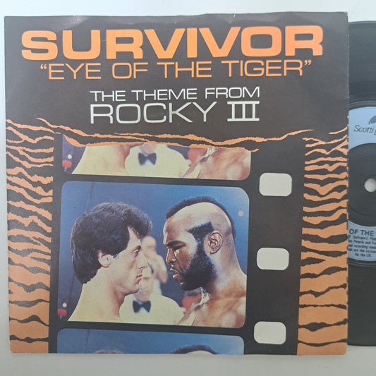 Survivor - Eye of the Tiger (Vinyl 7" Single) EX/EX