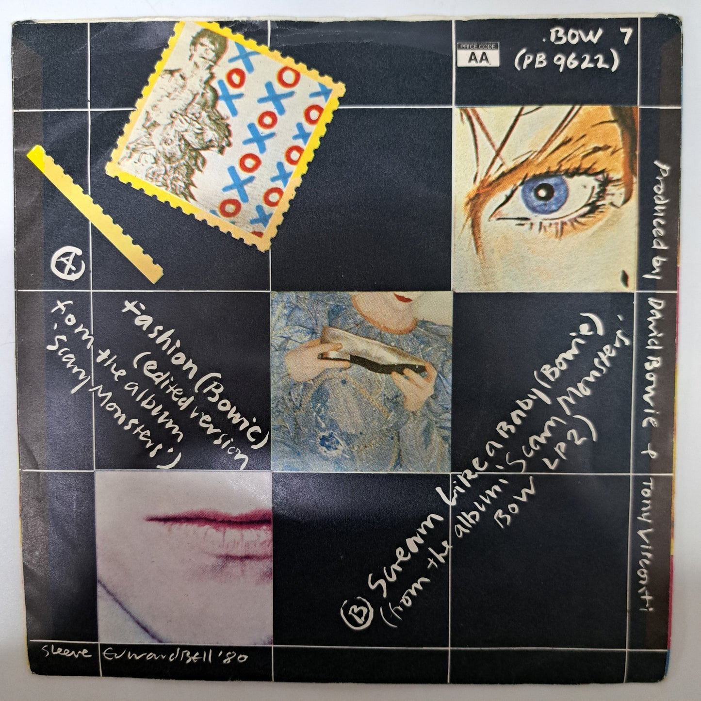 David Bowie - Fashion (Vinyl 7" Jukebox Single) VG+/EX