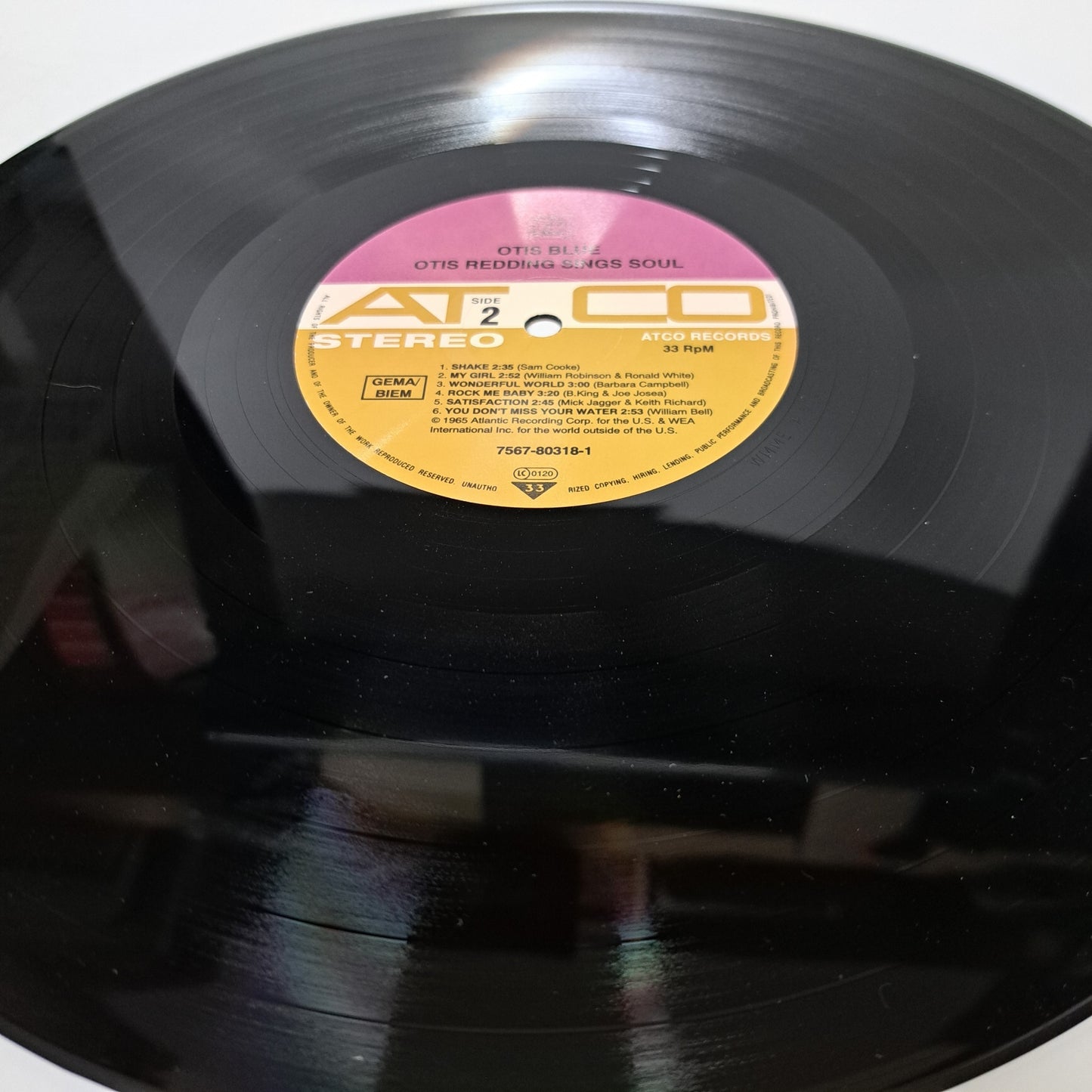 Otis Redding - Otis Blue/Otis Redding Sings Soul (Vinyl Reissue LP) EX/EX