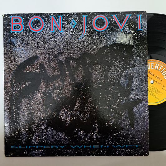 Bon Jovi - Slippery When Wet (Vinyl LP 1986 UK) VG+/EX