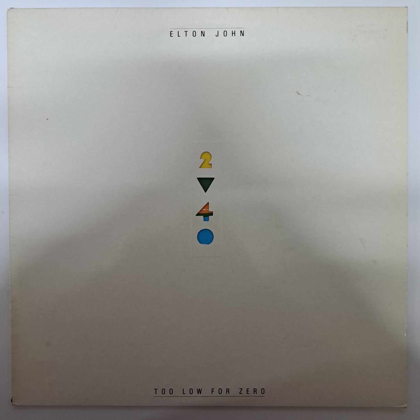 Elton John - Too Low for Zero (Vinyl LP) VG/NM