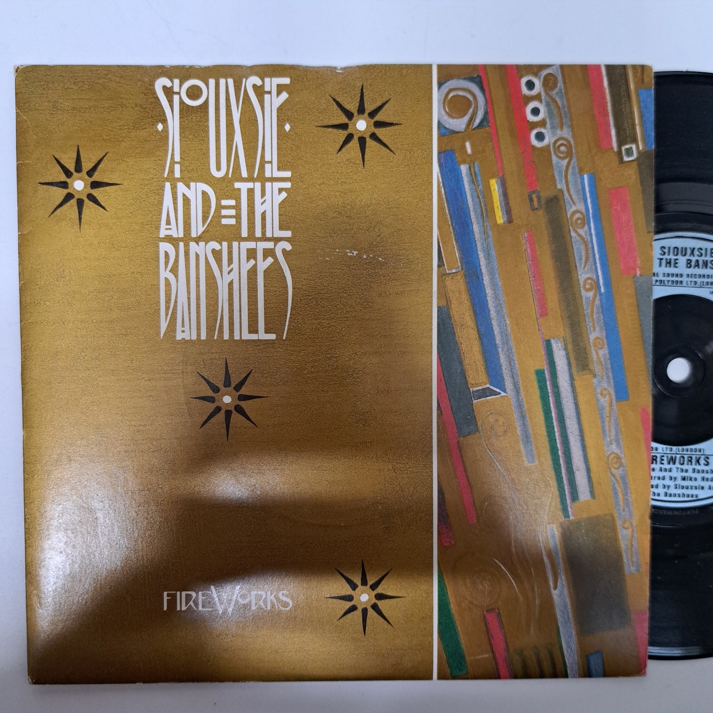 Siouxsie & the Banshees - Fireworks (Vinyl 7" Single) VG+/EX