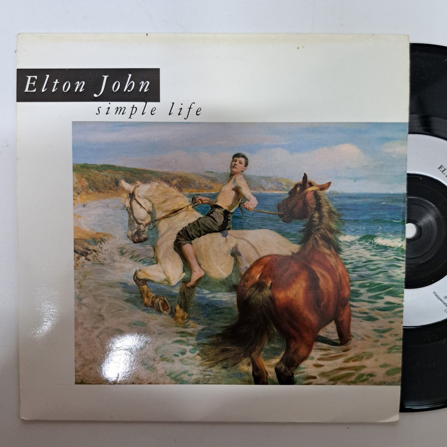 Elton John - Simple Life (Vinyl 7" Single) EX/NM