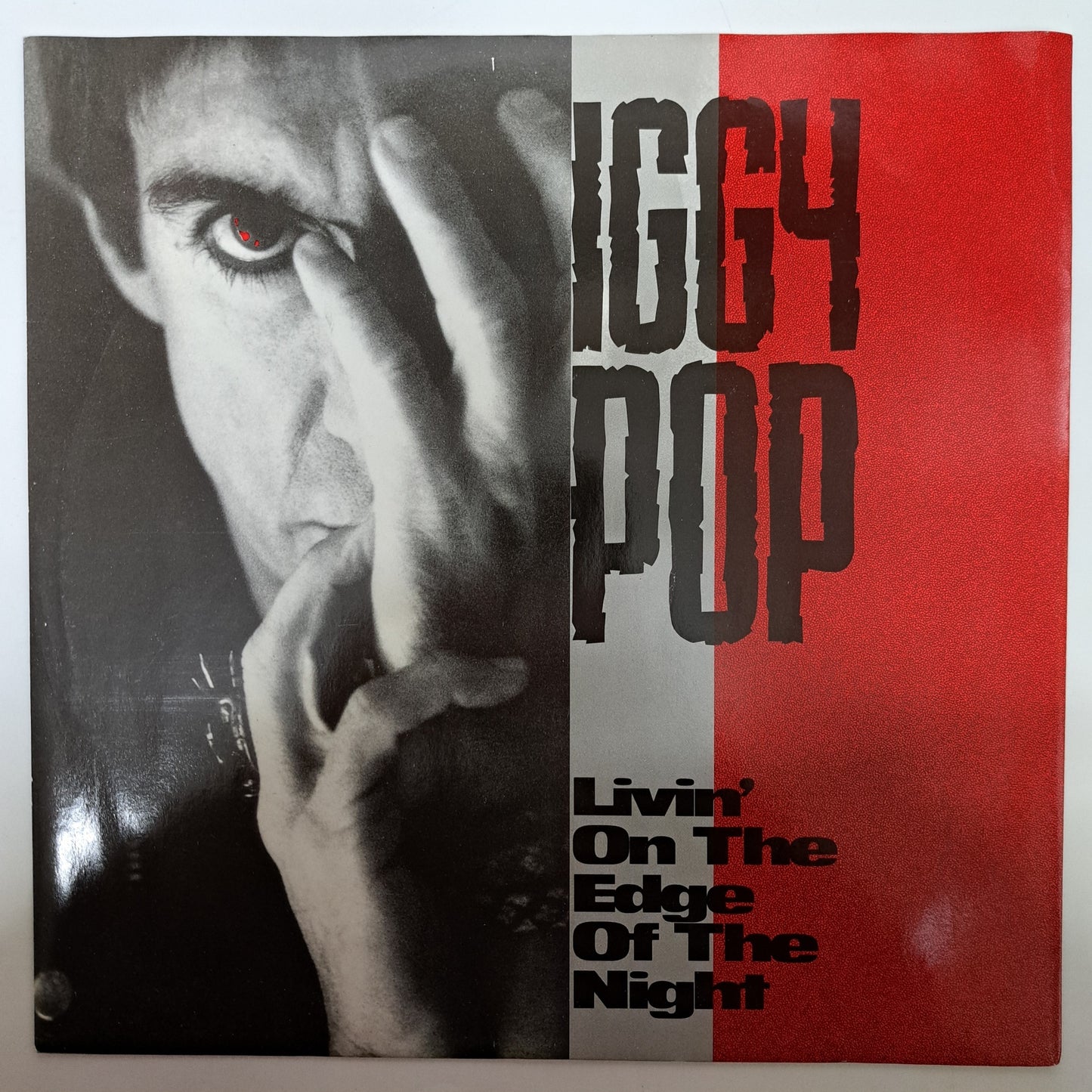 Iggy Pop - Livin' on the Edge of the Night (Vinyl 12" Single) NM/NM