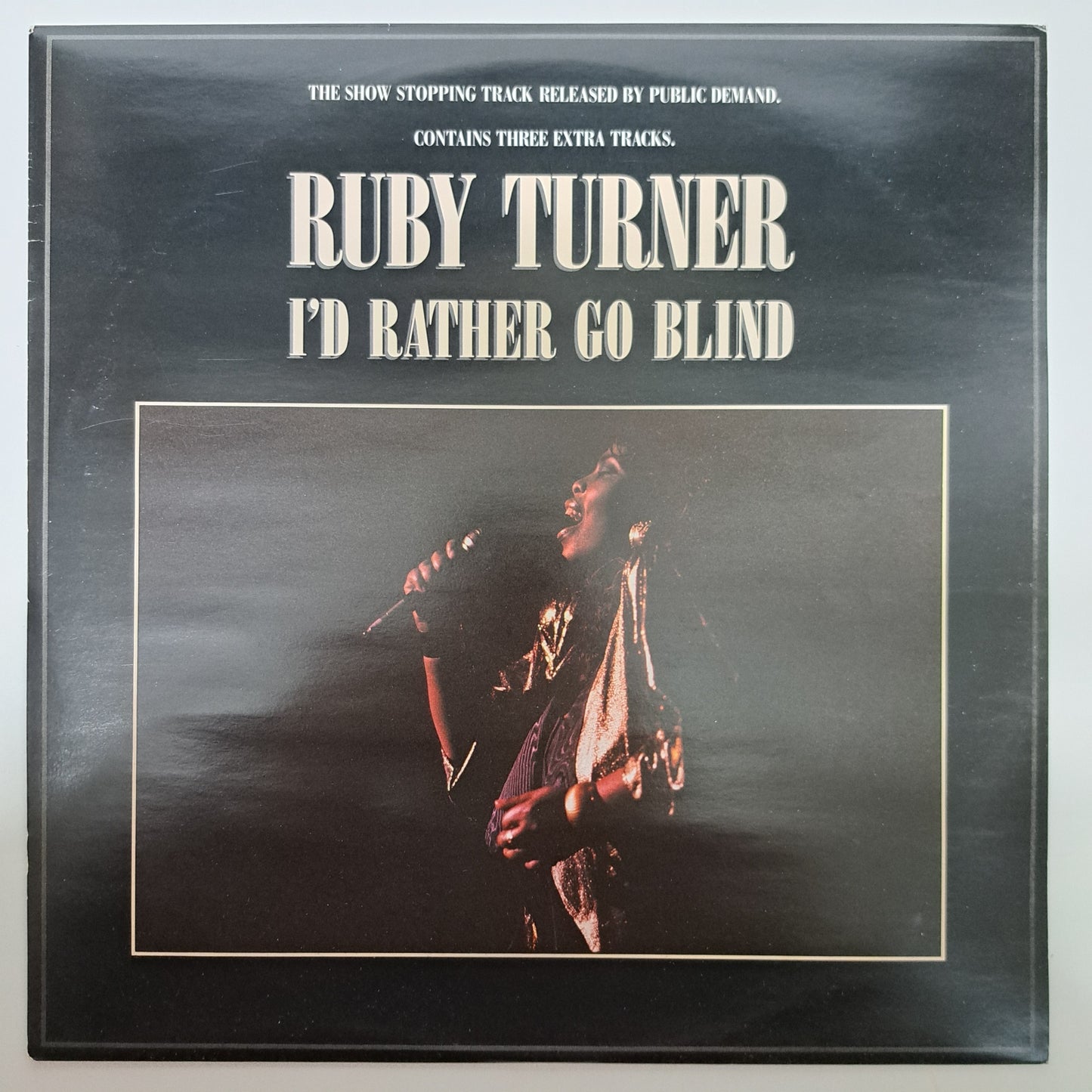 Ruby Turner - I'd Rather Go Blind (Vinyl 12" Single) NM/NM