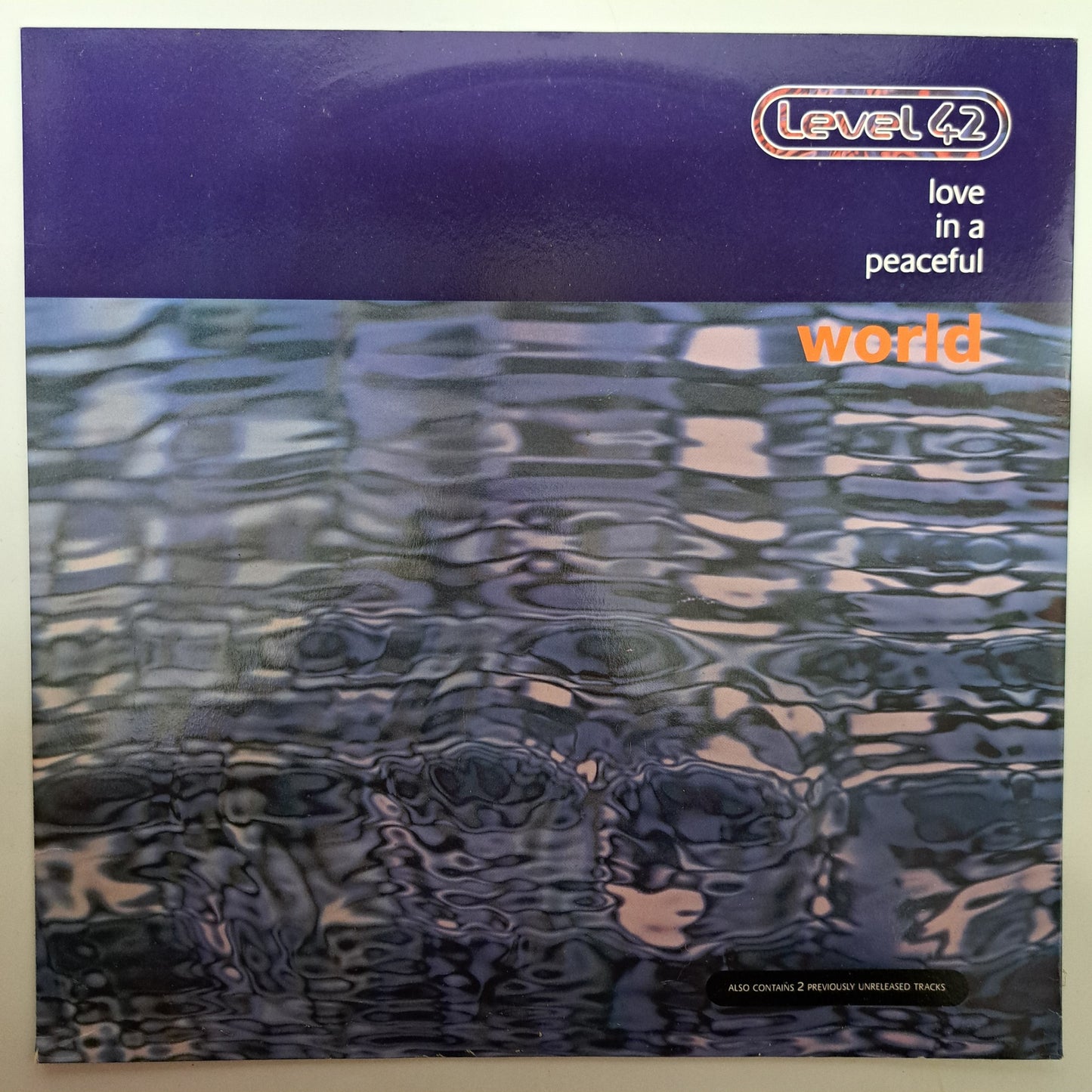 Level 42 - Love in a Peaceful World (Vinyl 12" Single) NM/NM
