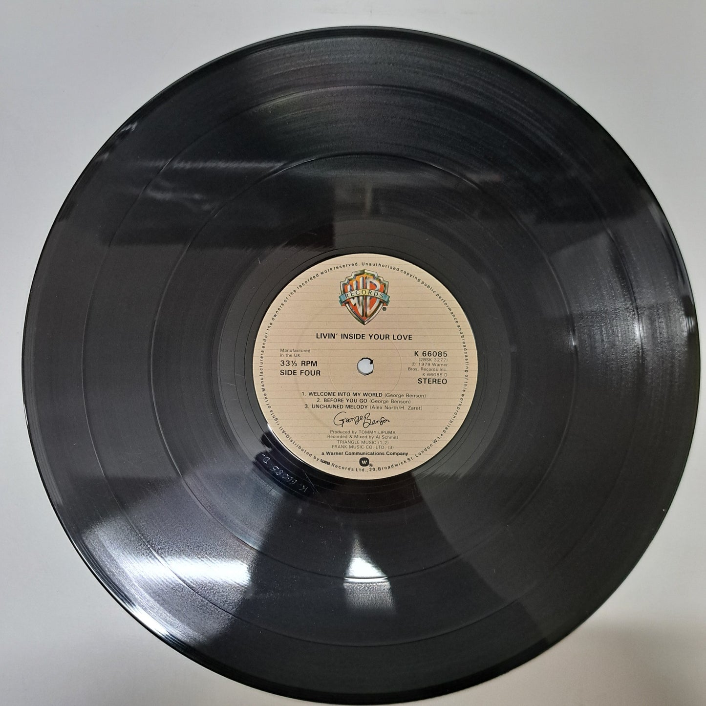 George Benson - Livin' Inside Your Love (Vinyl DLP 1979 UK) NM/EX/EX