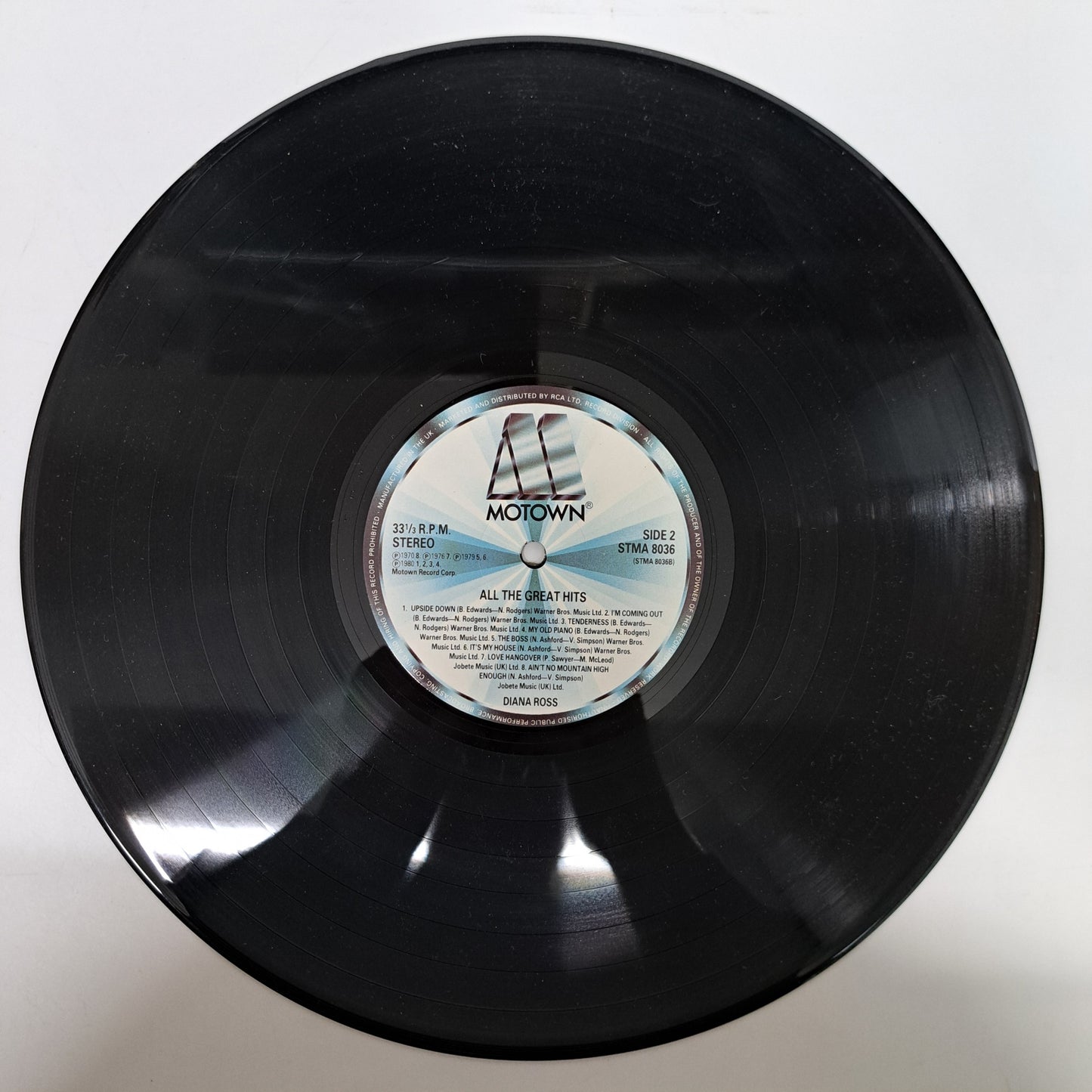 Diana Ross - All the Greatest Hits (Vinyl LP) VG+/VG+