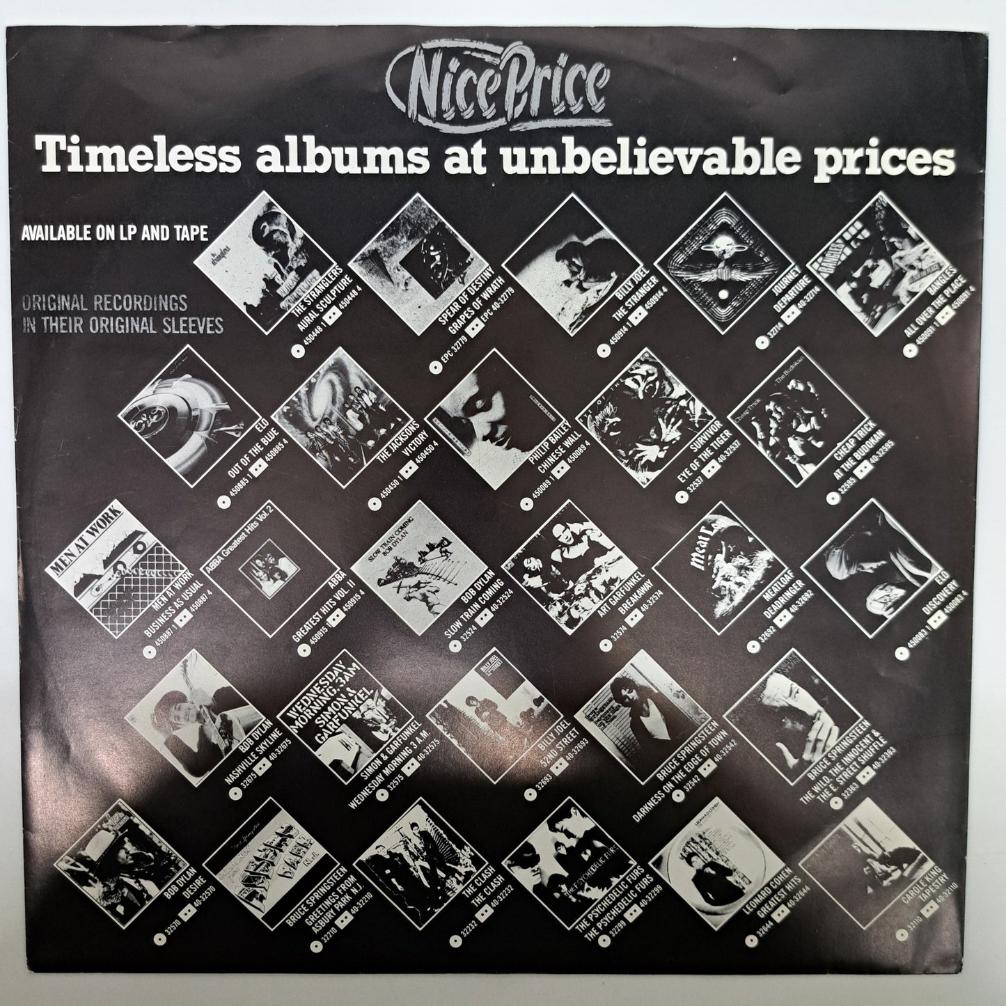 Stranglers - Aural Sculpture (Vinyl LP 1986 UK) VG+/NM