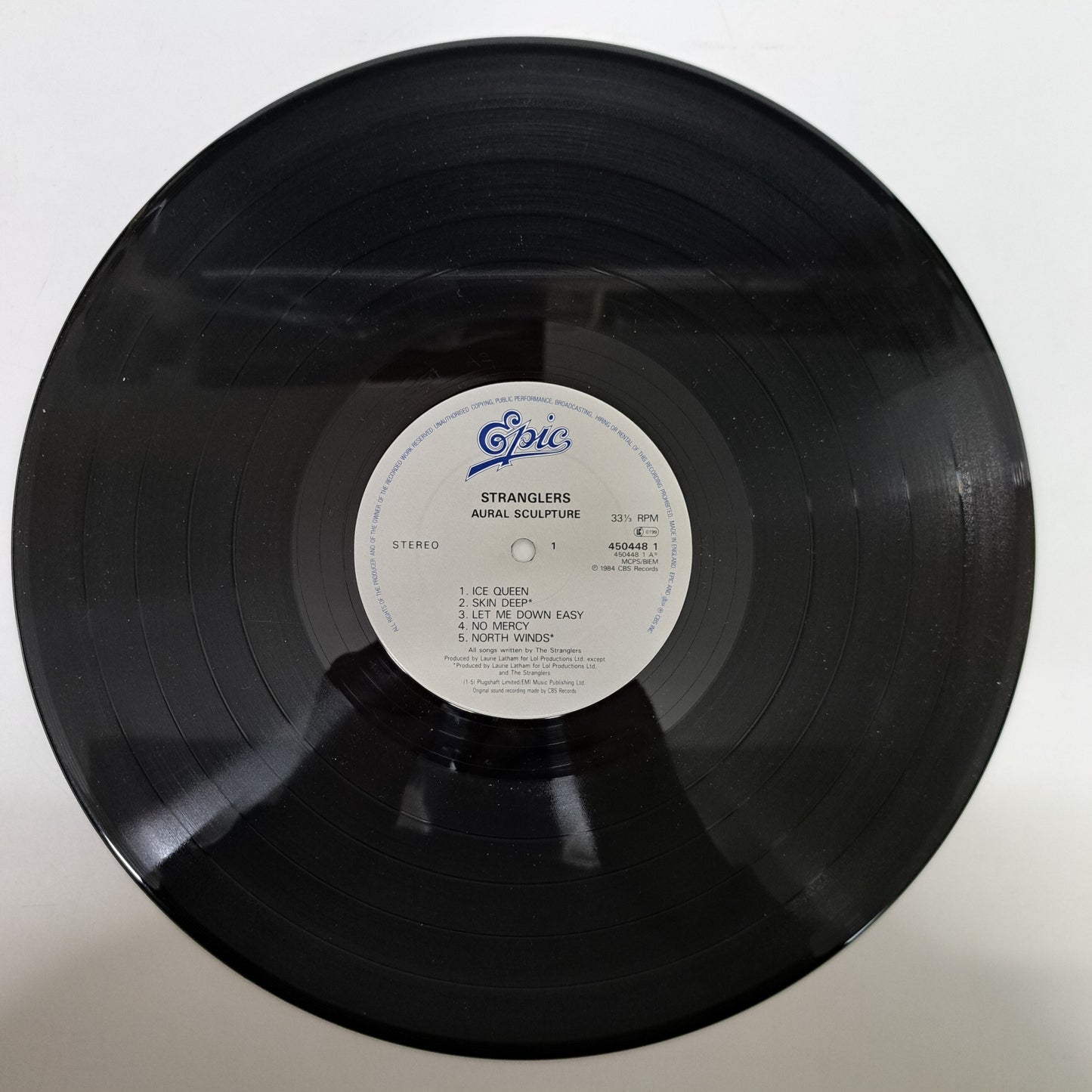 Stranglers - Aural Sculpture (Vinyl LP 1986 UK) VG+/NM