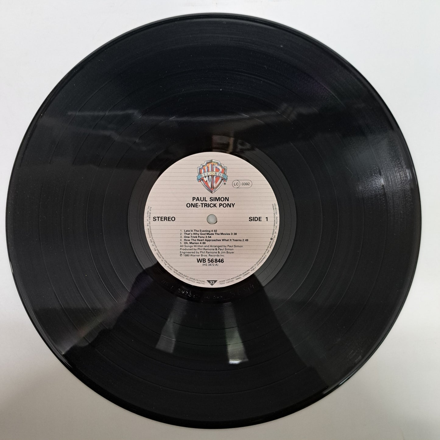 Paul Simon - One Trick Pony (Vinyl LP 1980) NM/NM