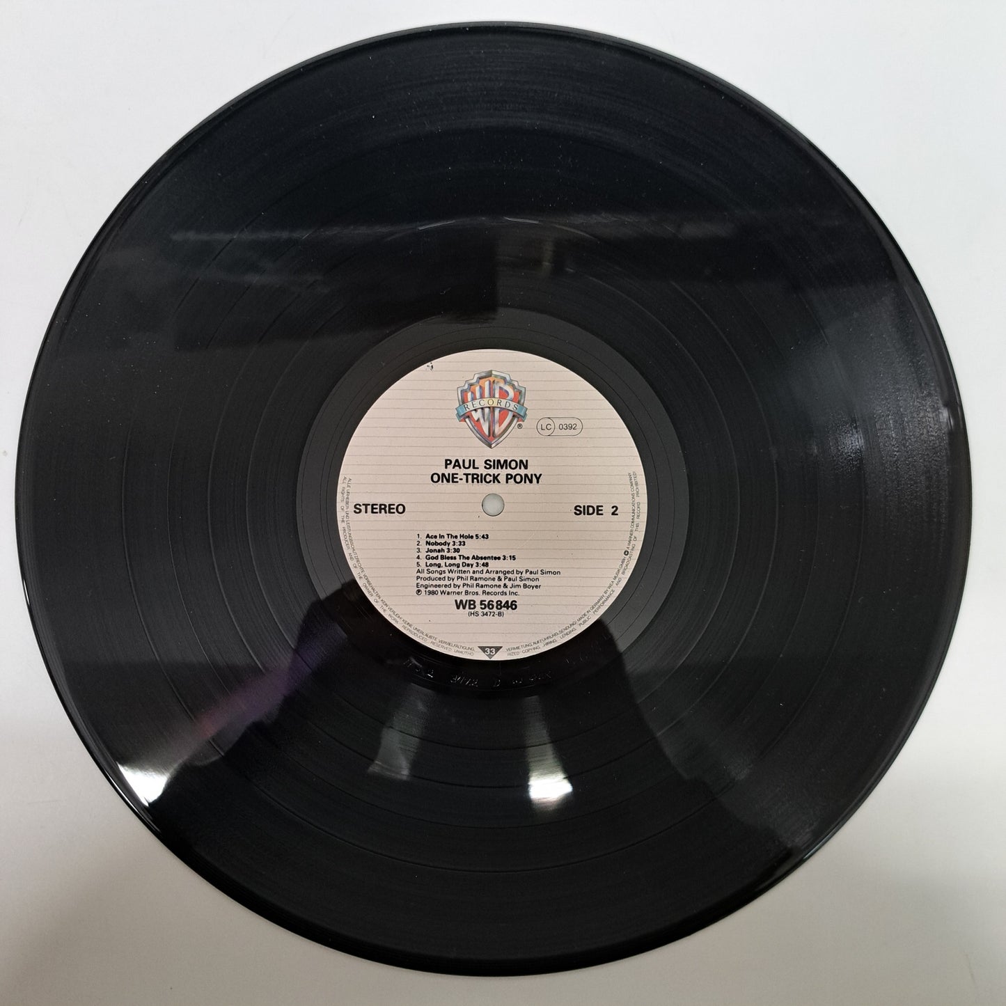 Paul Simon - One Trick Pony (Vinyl LP 1980) NM/NM