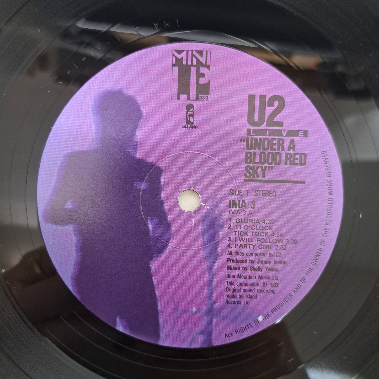 U2 - Live Under a Blood Red Sky (Vinyl LP) NM/NM