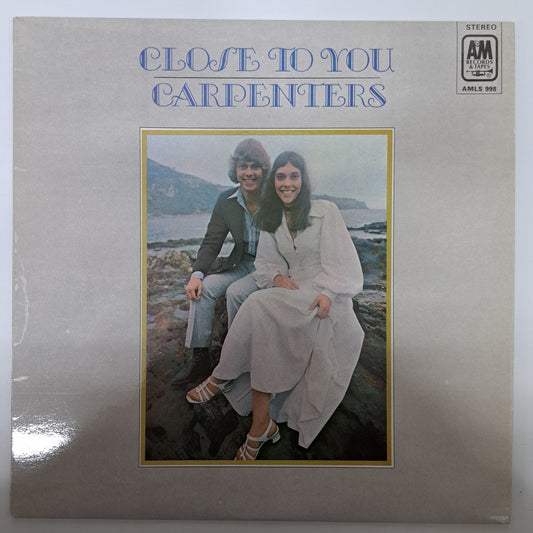 Carpenters - Close to You (Vinyl LP 1970 UK) NM/NM