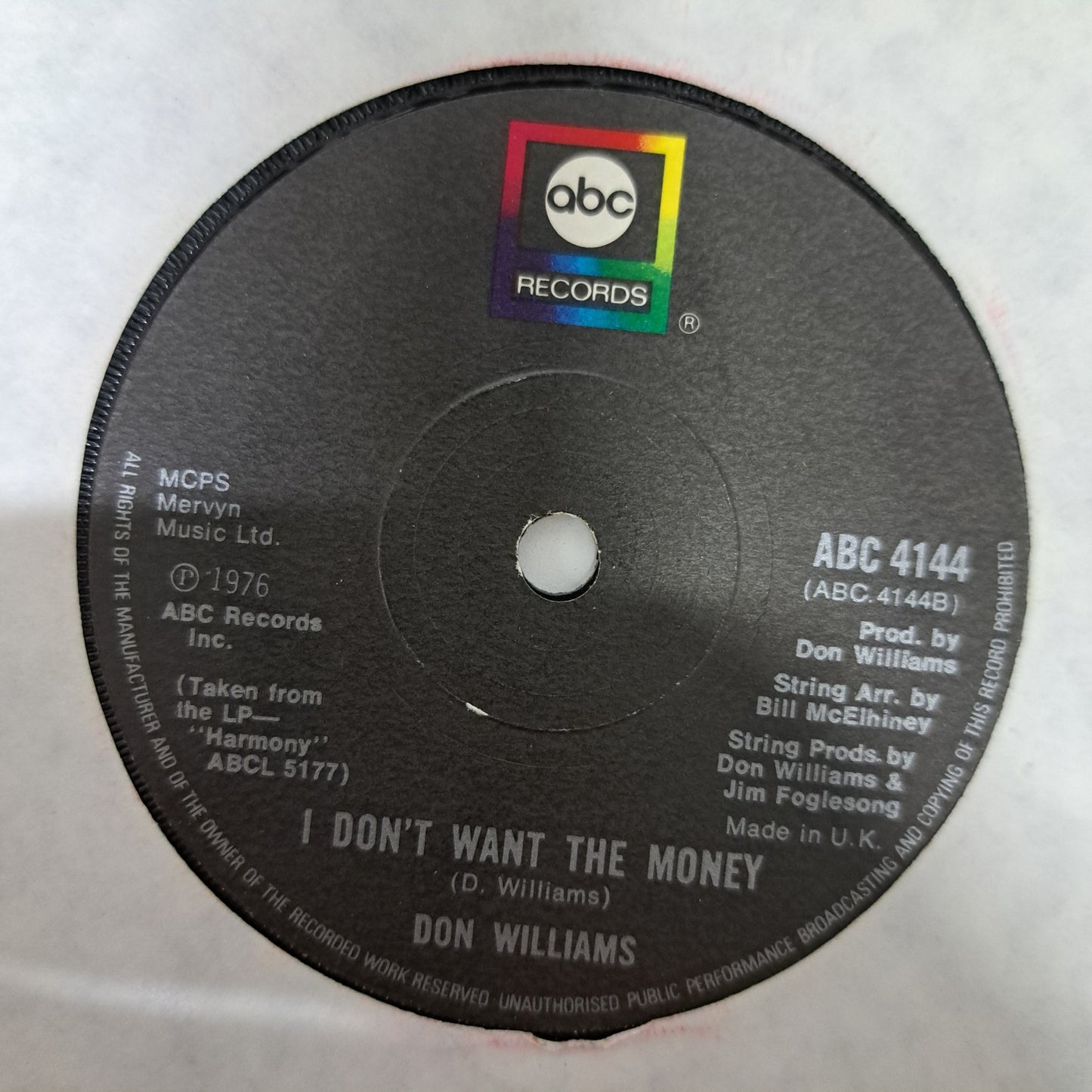Don Williams - You're My Best Friend (Vinyl 7" Single) EX