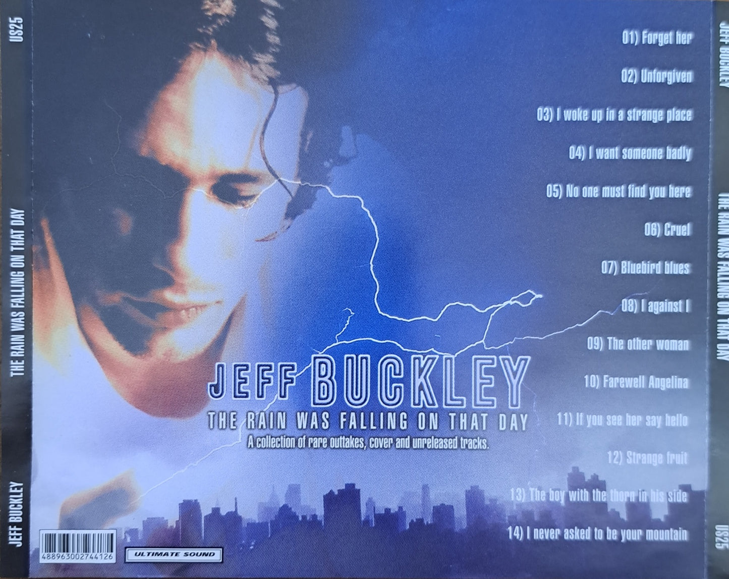 Jeff Buckley - The Rain was Falling on That Day (Rare 2000 CD) NM