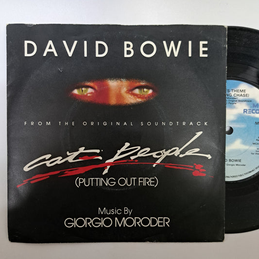 David Bowie - Cat People [Putting Out Fire] (Vinyl 7" Single) VG+/EX