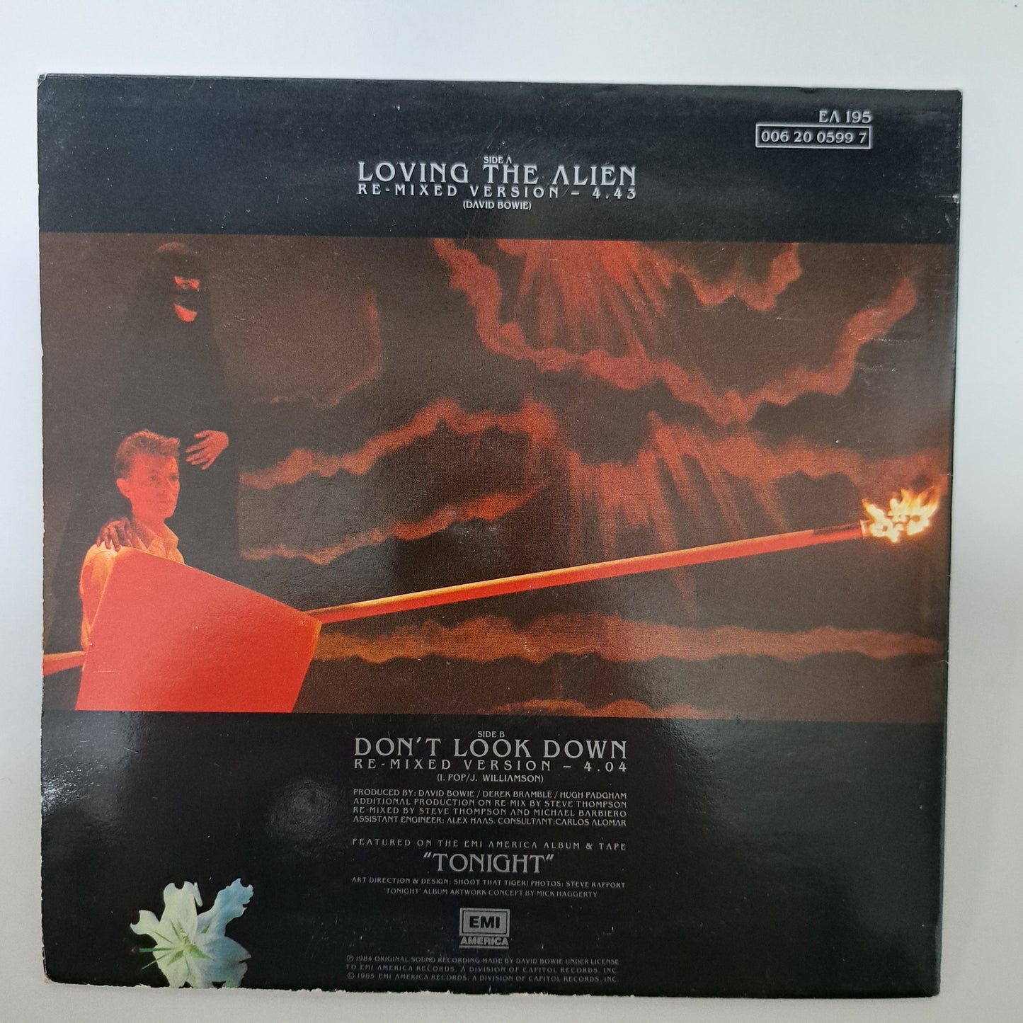 David Bowie - Loving the Alien [Re-Mixed Version] (Vinyl 7" Single) EX/NM