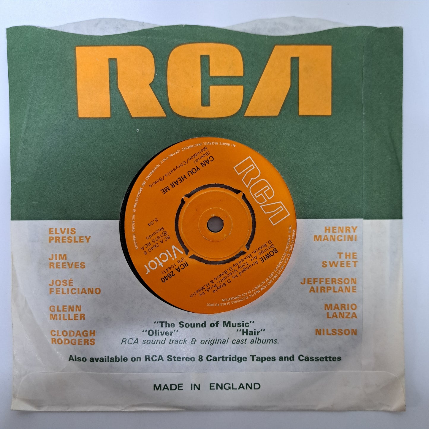 David Bowie - Golden years (Vinyl 7" Single) EX