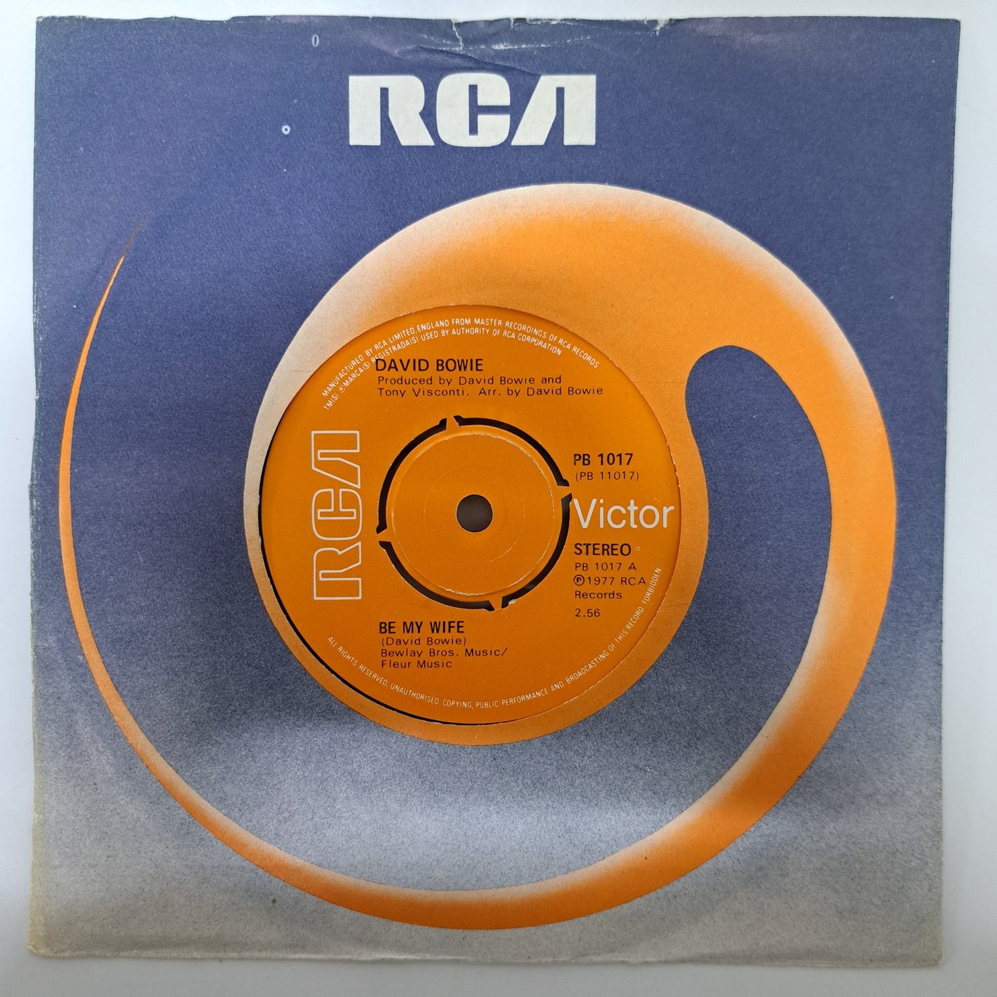 David Bowie - Be my Wife (Vinyl 7" Single) NM