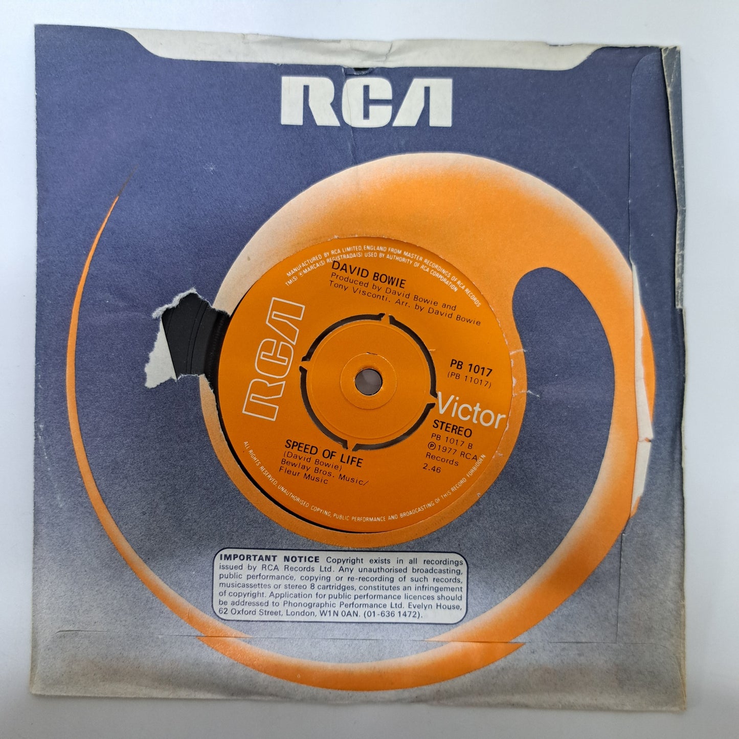 David Bowie - Be my Wife (Vinyl 7" Single) NM