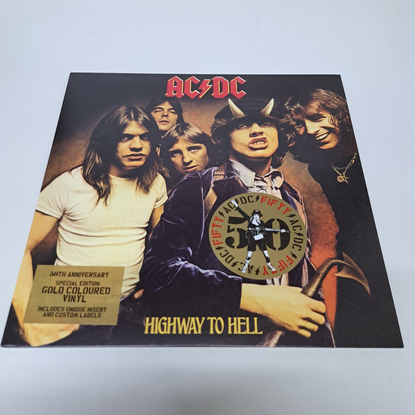 AC/DC - Highway to Hell (2024 Limited Edition Gold Vinyl LP) NM/M