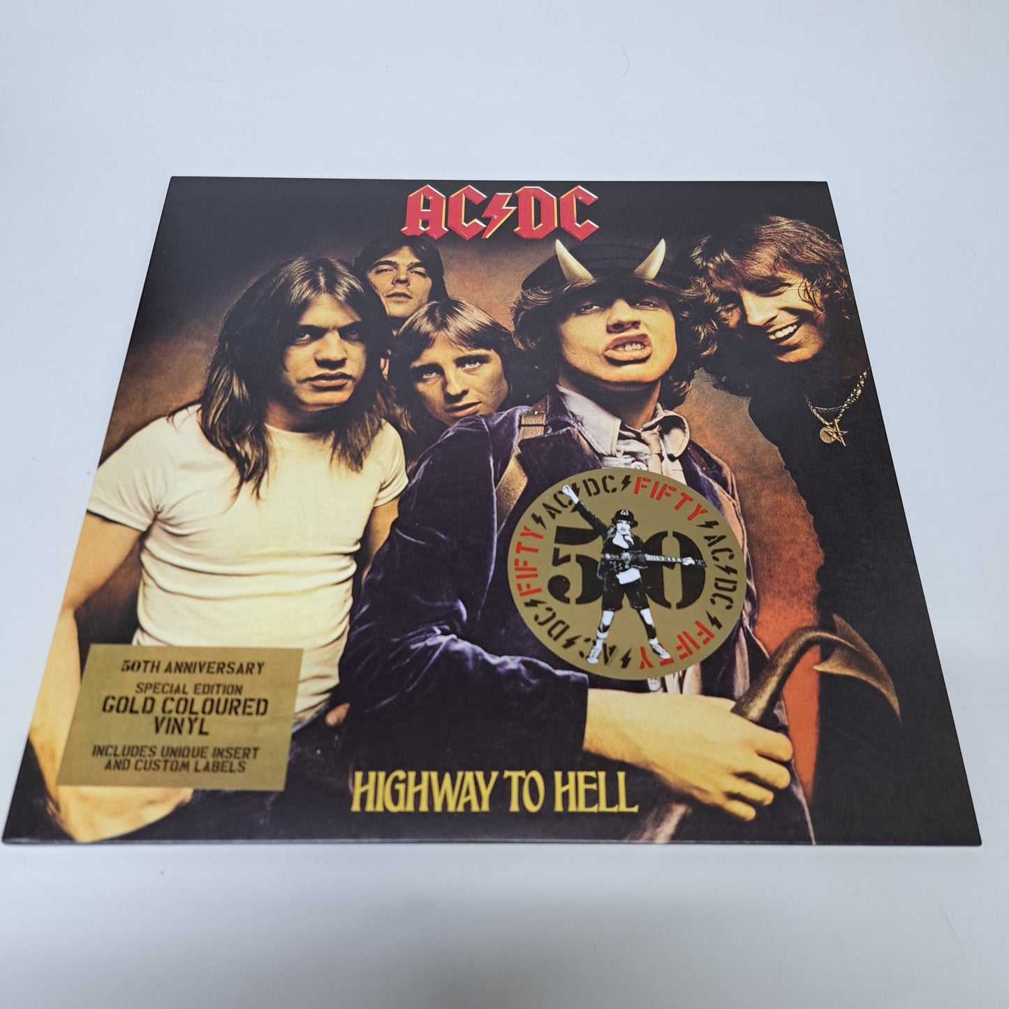 AC/DC - Highway to Hell (2024 Limited Edition Gold Vinyl LP) NM/M