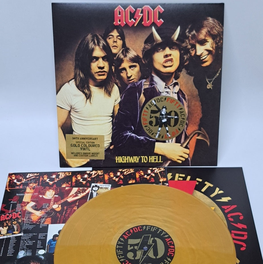 AC/DC - Highway to Hell (2024 Limited Edition Gold Vinyl LP) NM/M