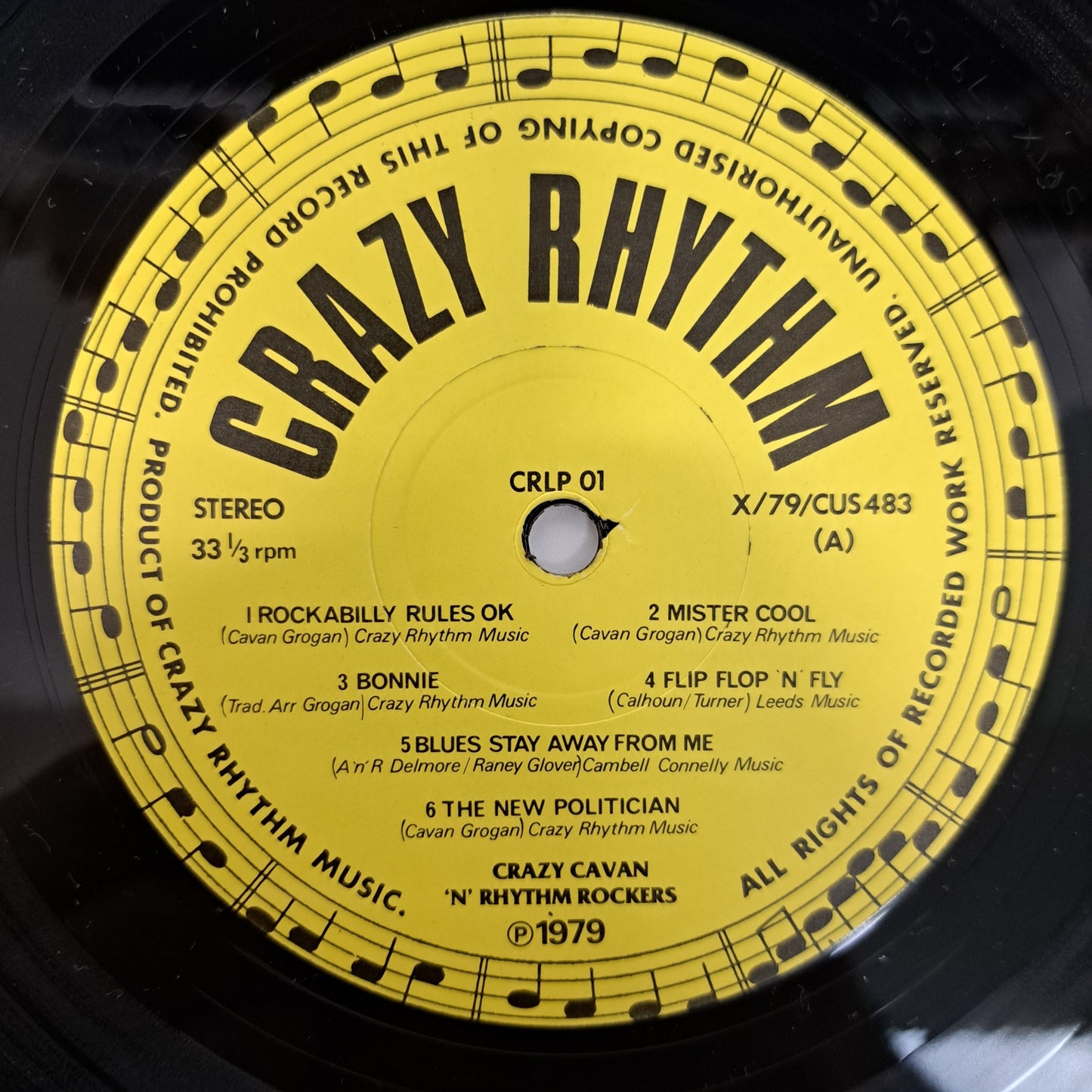 Crazy Cavan 'n' Rhythm Rockers - Still Crazy (Vinyl LP UK 1979) EX/EX