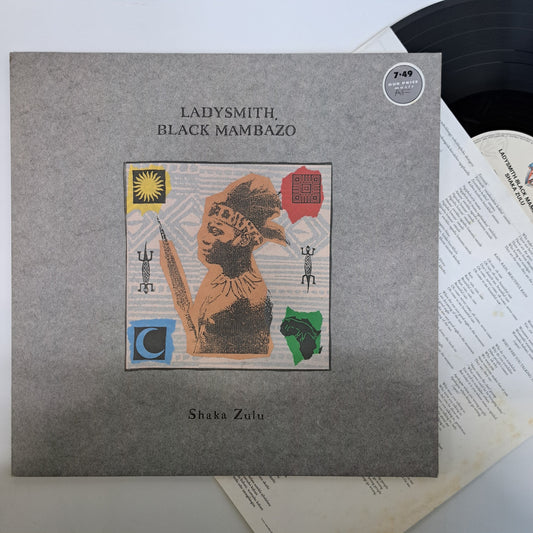 Ladysmith Black Mambazo - Shaka Zulu (Vinyl LP UK 1987) EX/NM