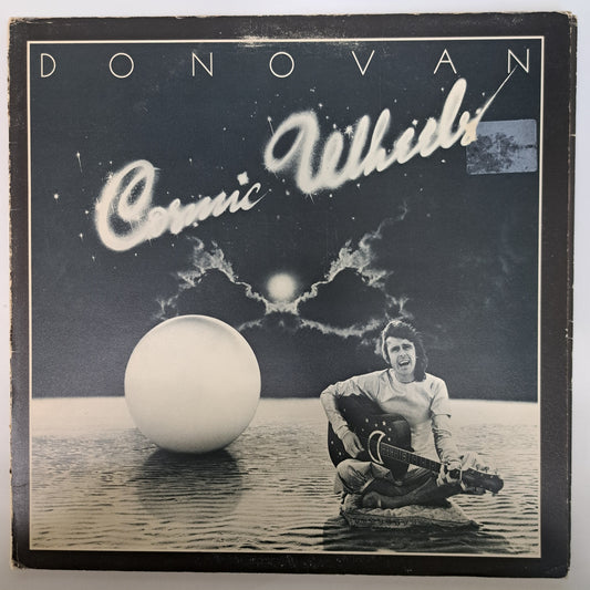 Donovan - Cosmic Wheels (Vinyl LP UK 1973 Poster & Inner) VG/NM