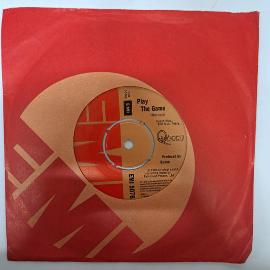 Queen - Play the Game (Vinyl 7" Single) NM