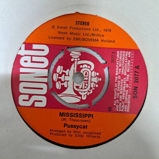 Pussycat - Mississippi (Vinyl 7" Single) NM