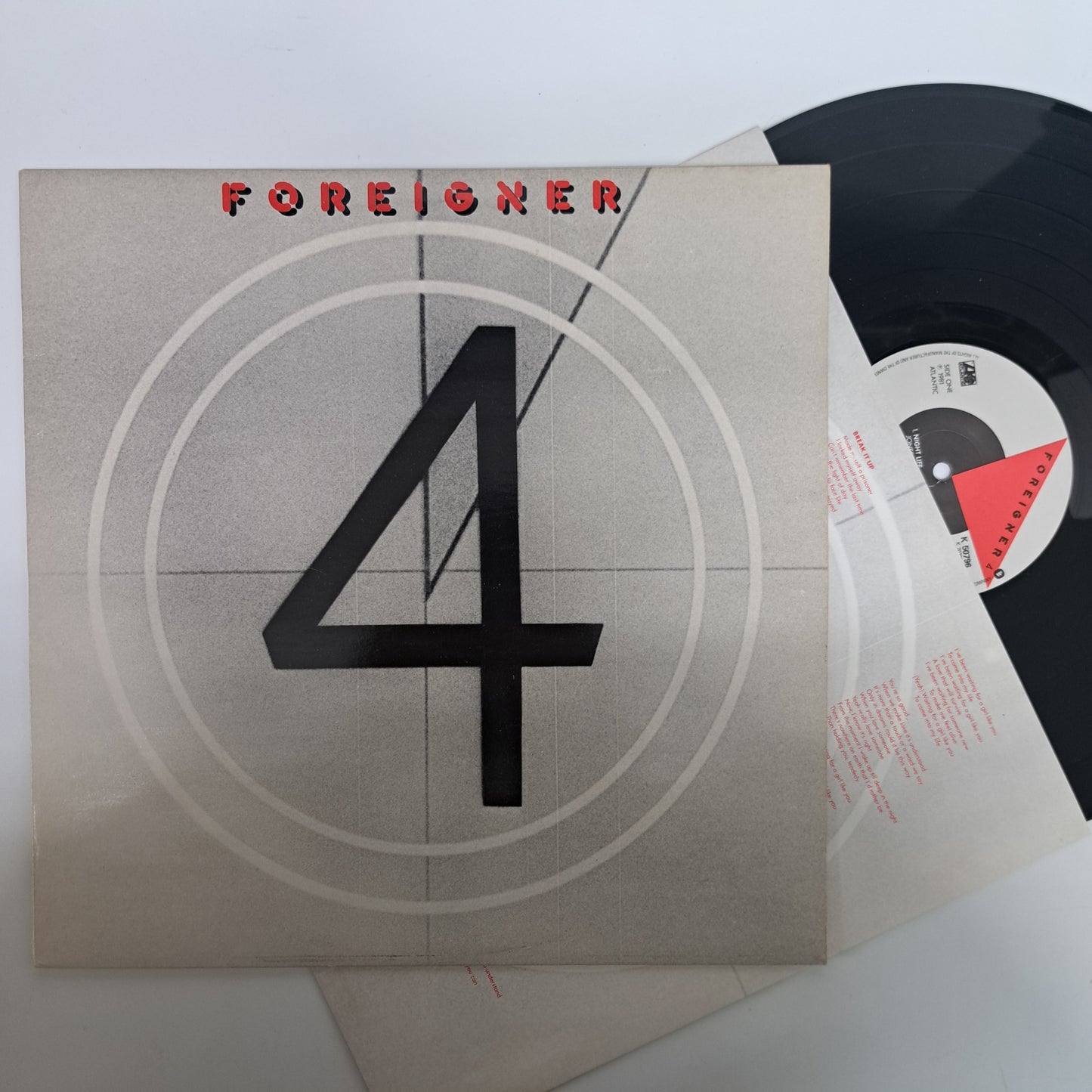 Foreigner - 4 (Vinyl LP UK 1981) NM/NM