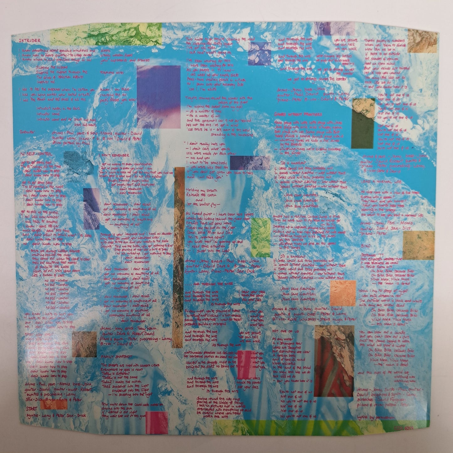 Peter Gabriel - Self Titled (Vinyl LP UK 1980) EX/EX