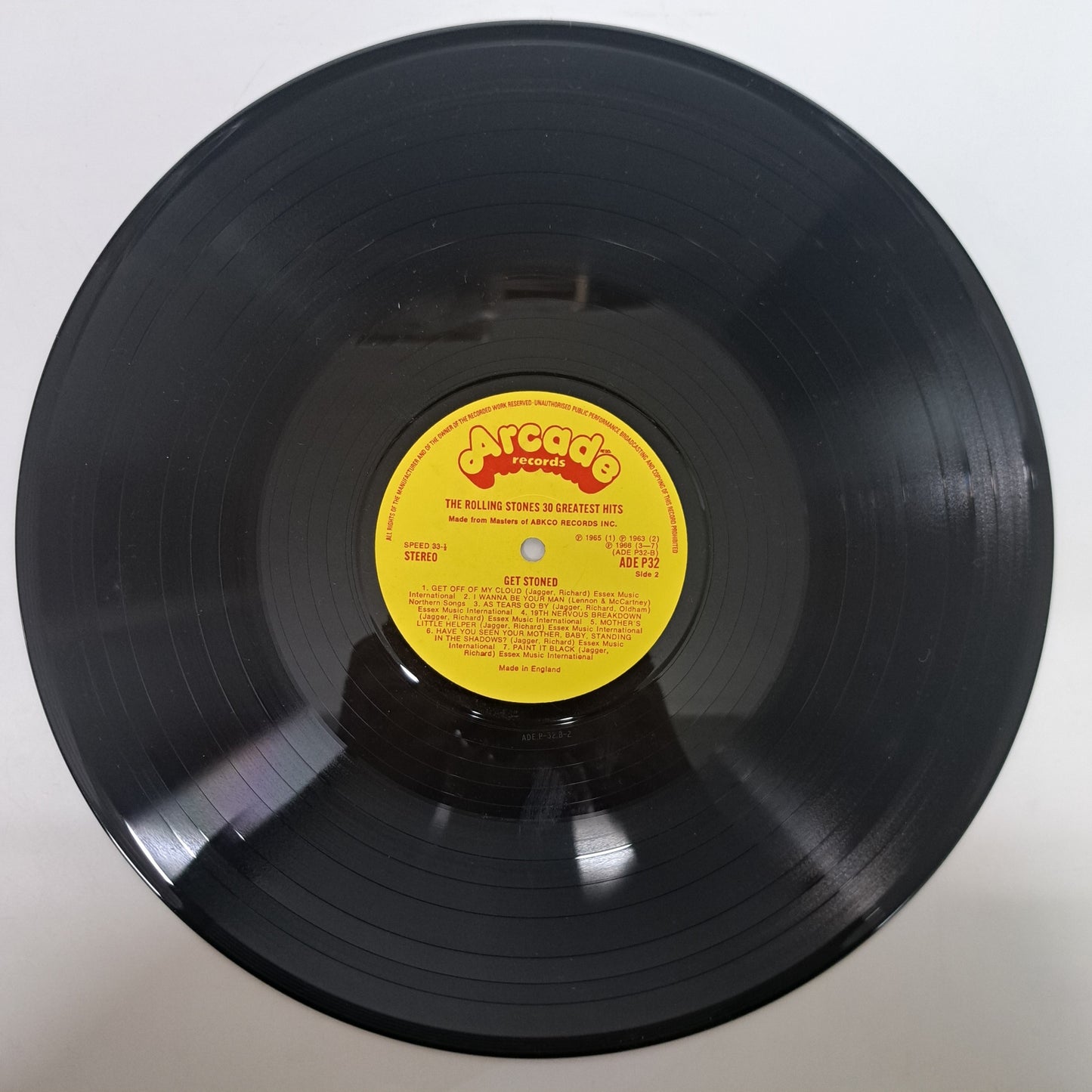 Rolling Stones - Get Stoned ~ 30 Greatest Hits (Vinyl DLP UK 1977) NM/NM/NM