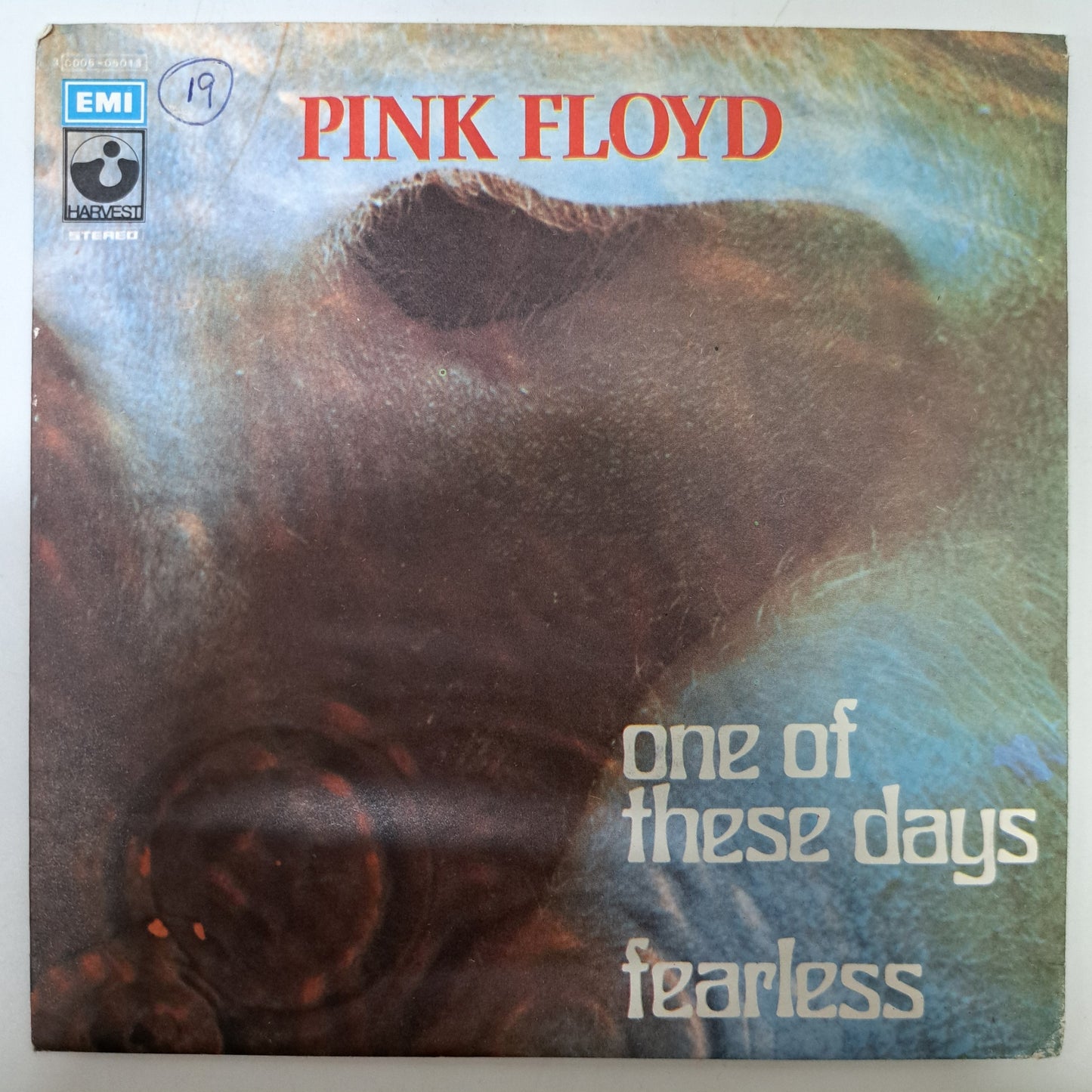 Pink Floyd - One of These days (Vinyl 7" Single Italy 1978) EX/EX