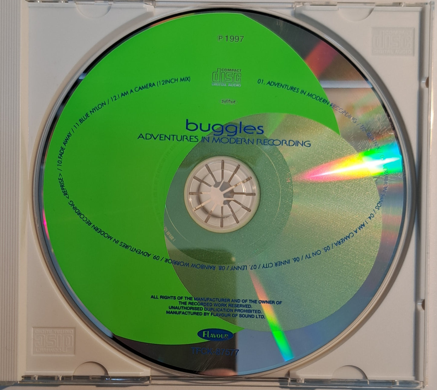 Buggles - Adventures in Modern Recording (1997 Japan CD) VG+